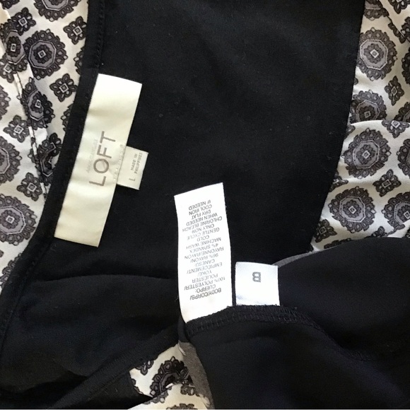 Loft mixed fabric and pattern top - Picture 5 of 5